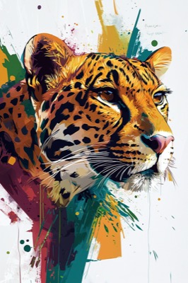 Splattered Leopard Profile Picture