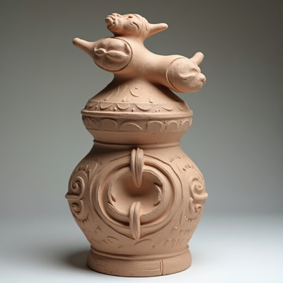 Ornate Clay Jar Profile Picture